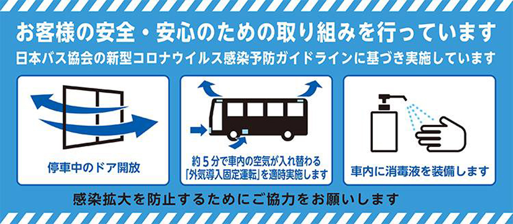 お客様の安全・安心のための取り組みを行っています